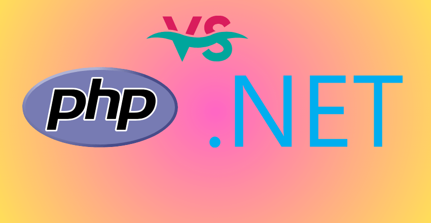 What is the difference between .NET and PHP